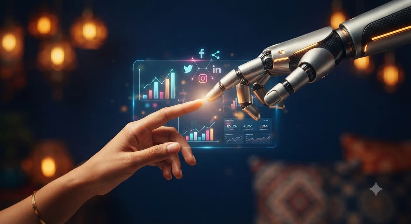 AI + Human Balance in Digital Marketing: A Practical Guide for Indian SMBs